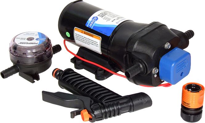 Hovedbilde Jabsco spylepumpe 19L/min u slange 32700-serien
